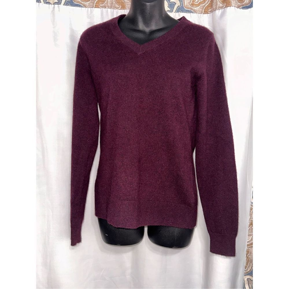 Beautiful Soft by Naadam 100% Cashmere Crew Neck Sweater brudgary colored size X